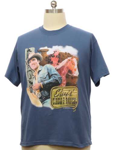 1990's Gildan Activewear Mens Elvis Presley T-Shir