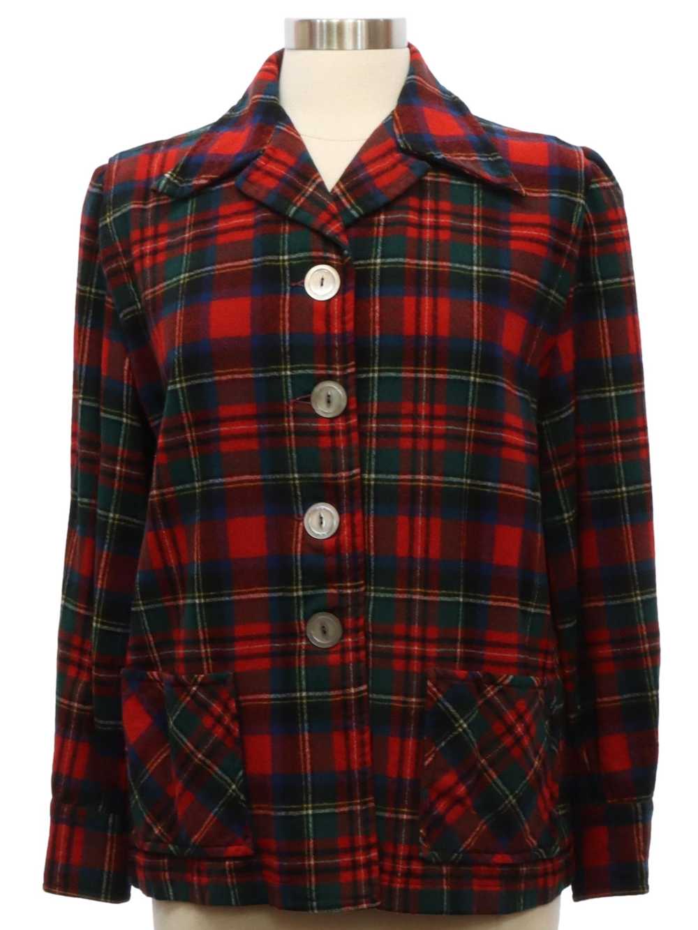 1950's Pendleton Womens Pendleton 49ers Jacket - Gem