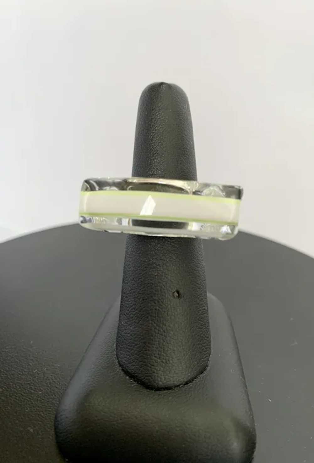 Solid Glass Ring - image 6