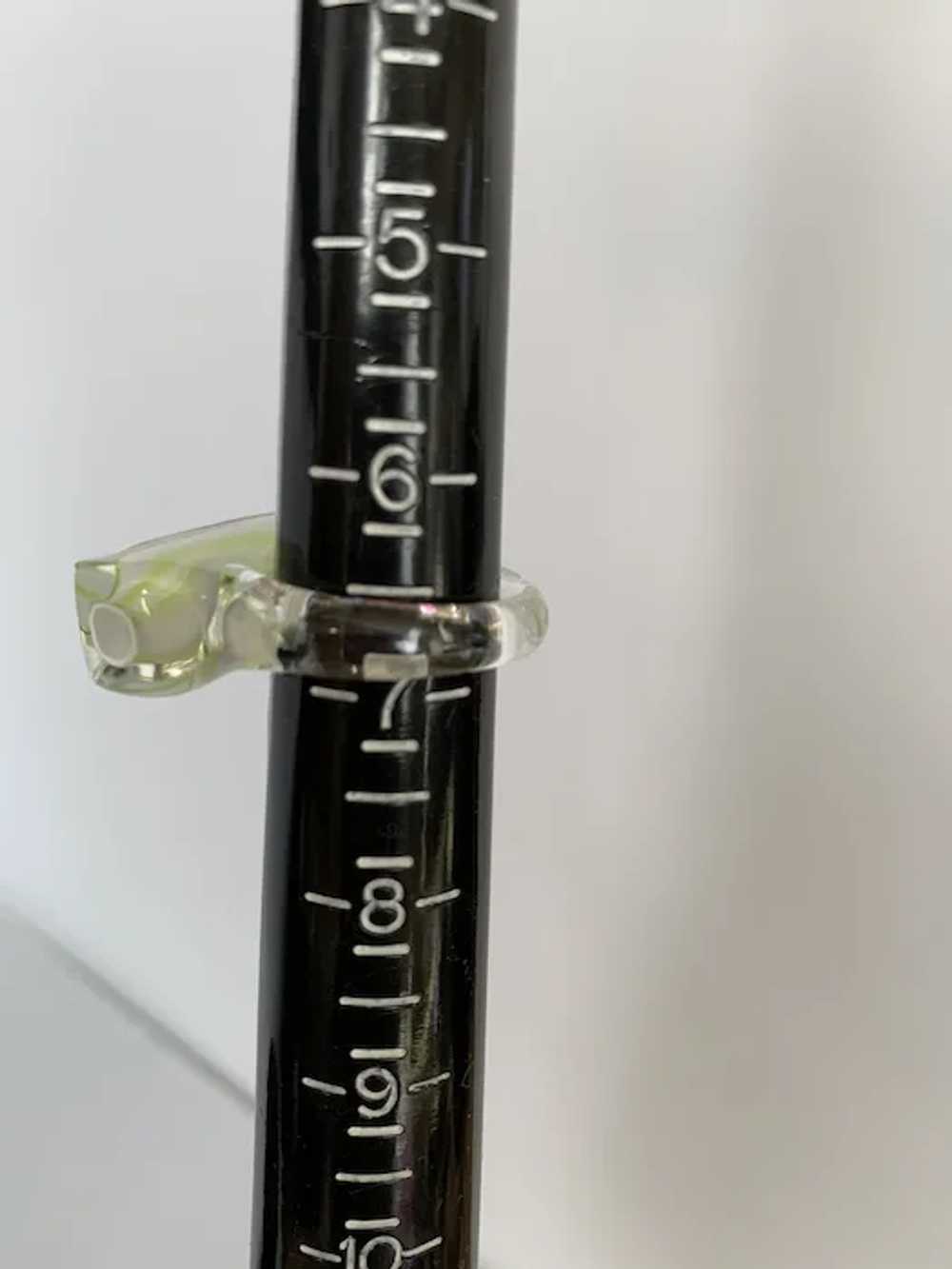 Solid Glass Ring - image 7