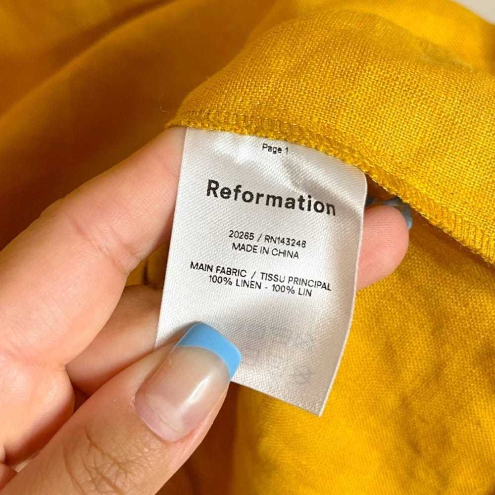 Reformation Linen mini dress - image 6