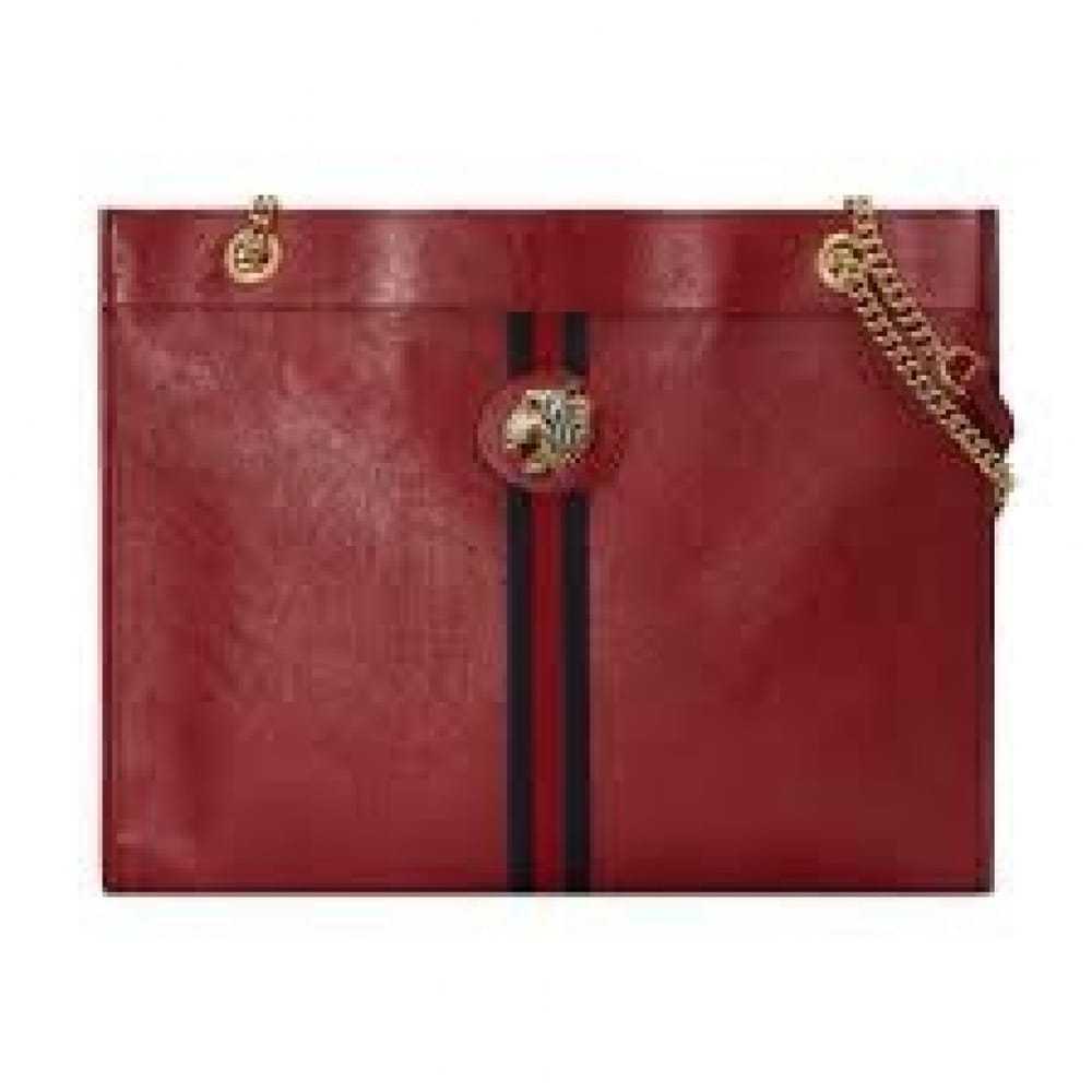 Gucci Rajah leather handbag - image 3