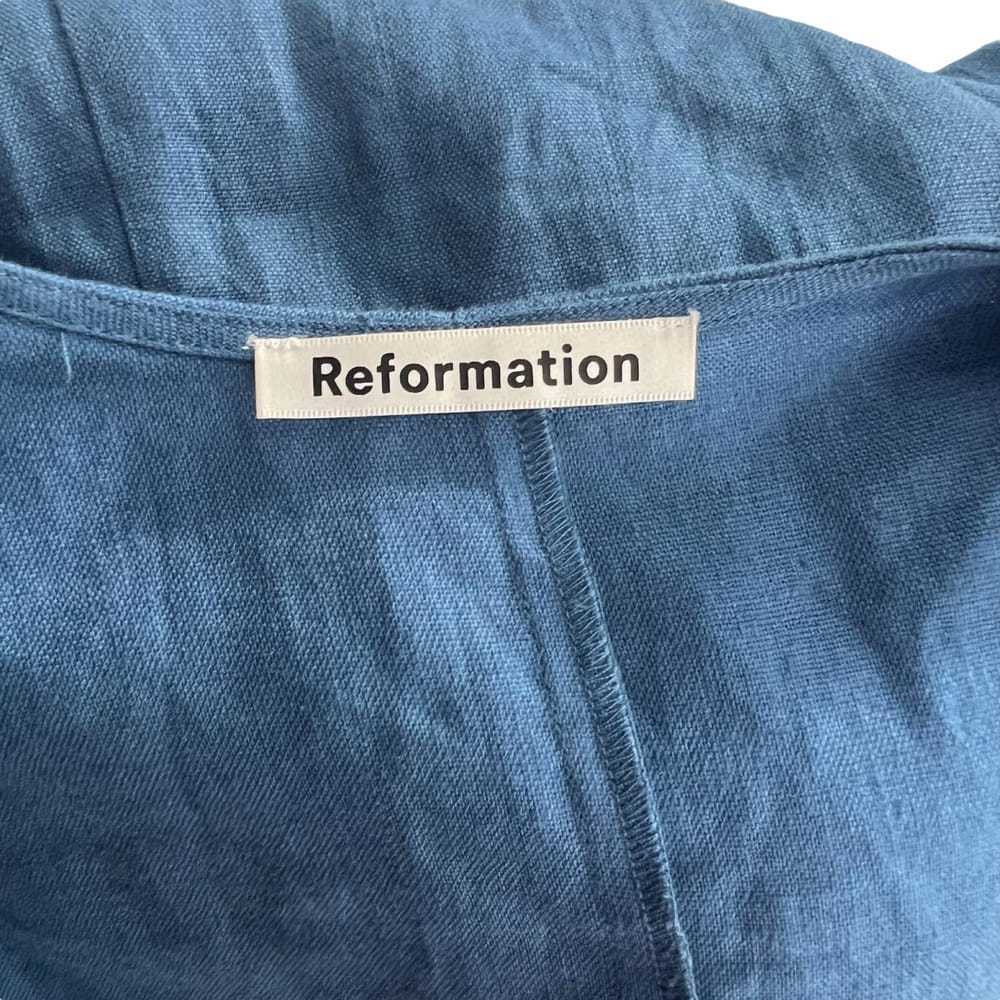 Reformation Linen mini dress - image 3