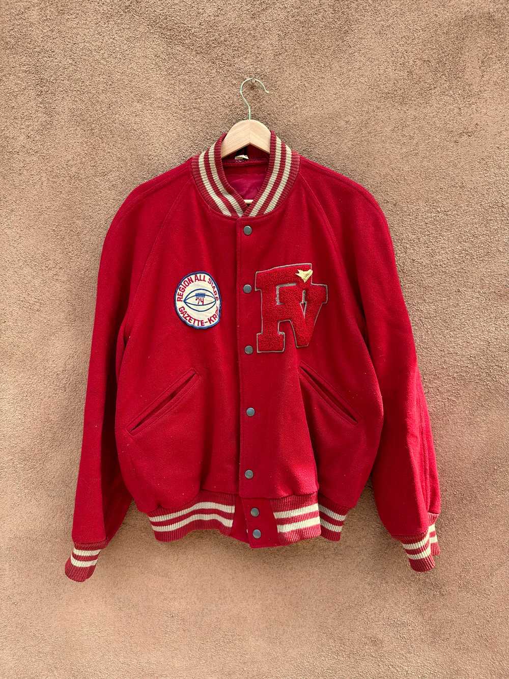 1970's Football Letterman Jacket - 44 - image 1