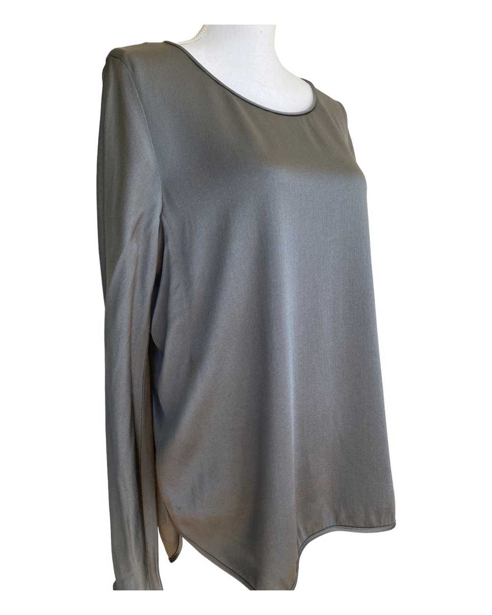 Theory Charcoal Top, L - image 3