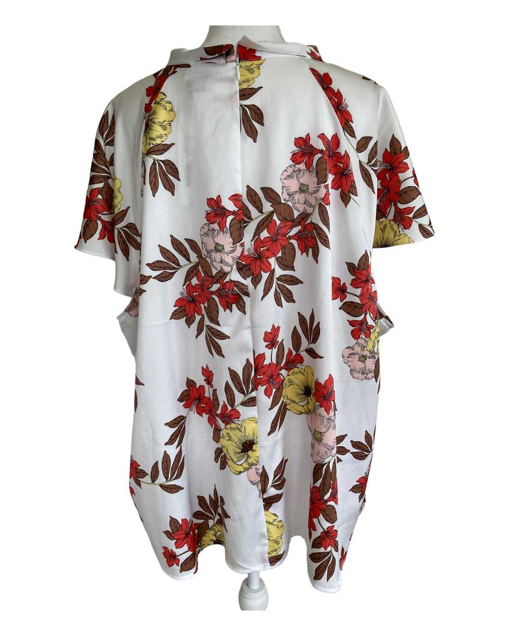 Liz Claiborne Fall Print Top, 3X - image 5