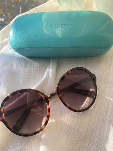 Kate spade Brown tortoiseshell sun glasses with go