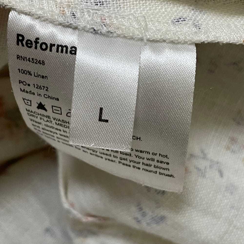 Reformation Linen mini dress - image 10