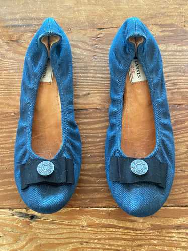 Lanvin Acne Denim Flats