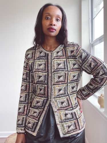 Handknit Vintage Cardigan