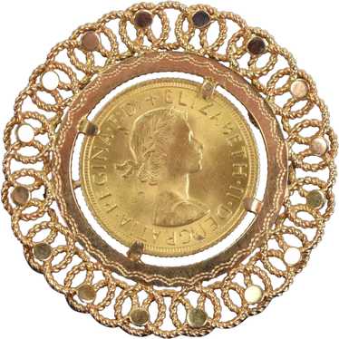 rare antique sovereign coin - Gem