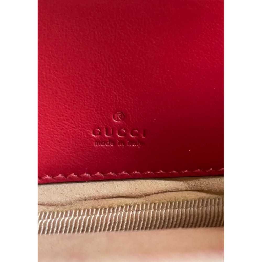 Gucci Gg Marmont Triple zip leather crossbody bag - Gem