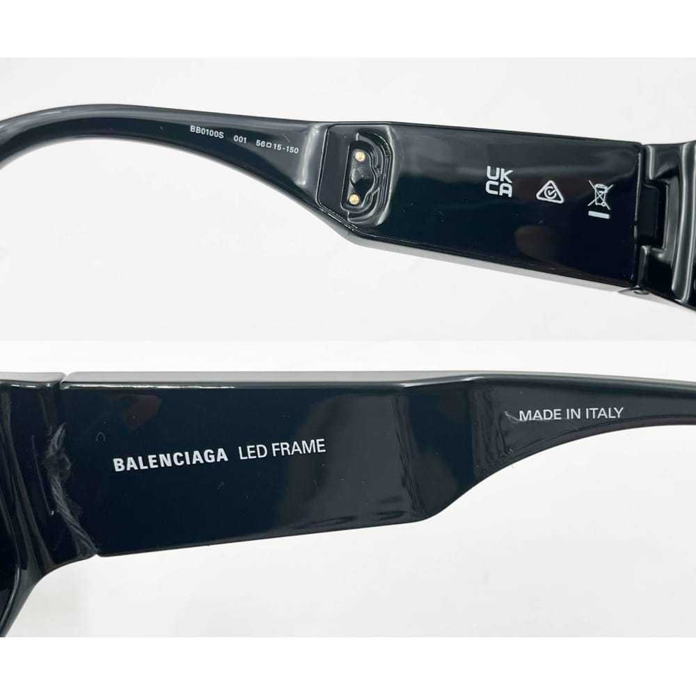 Balenciaga Ski Rectangle oversized sunglasses - image 5