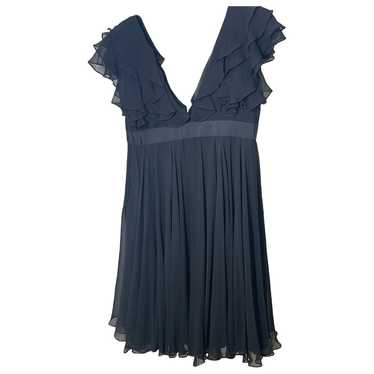 Marchesa Notte Silk mini dress