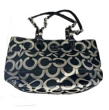 バッグ Vintage Coach Tribeca Shopper Tote Large Vintage Coach Leather Tribeca Shopper Tote Shoulder Bag