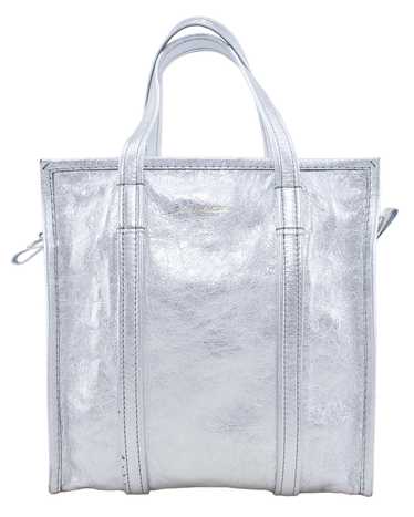 Mercedes-Benz Ladies Shopper Tote Bag Silver With Wallet 14x18 B61