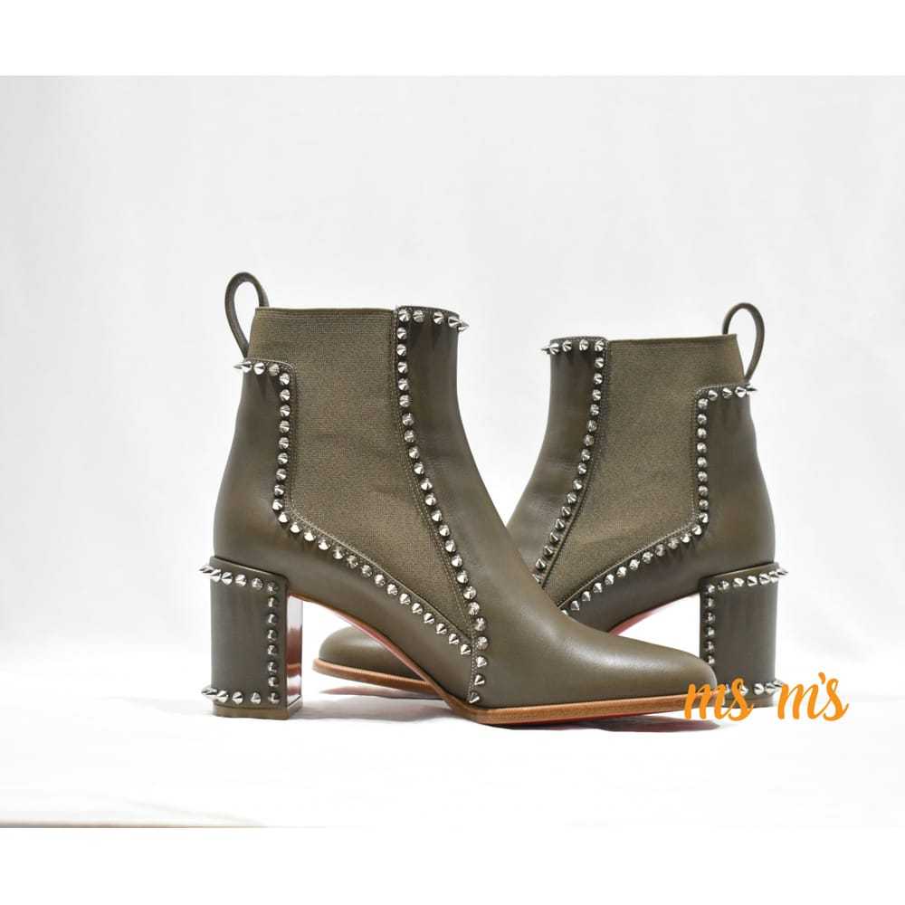 Christian Louboutin Leather ankle boots - image 8
