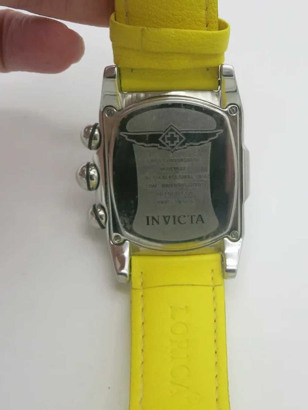 Invicta Lorica Chronograph Wrist Watch Model 9816… - image 2