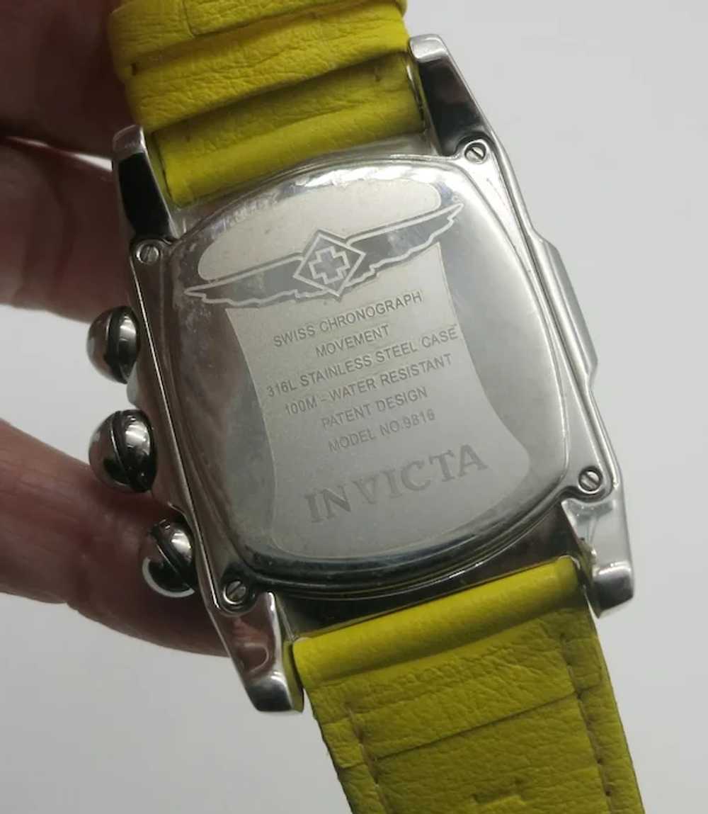 Invicta Lorica Chronograph Wrist Watch Model 9816… - image 3