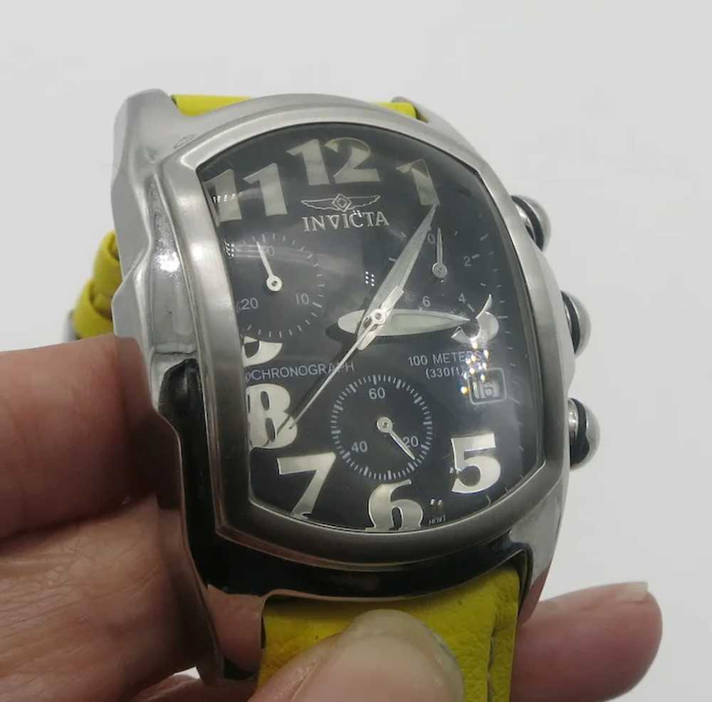 Invicta Lorica Chronograph Wrist Watch Model 9816… - image 4