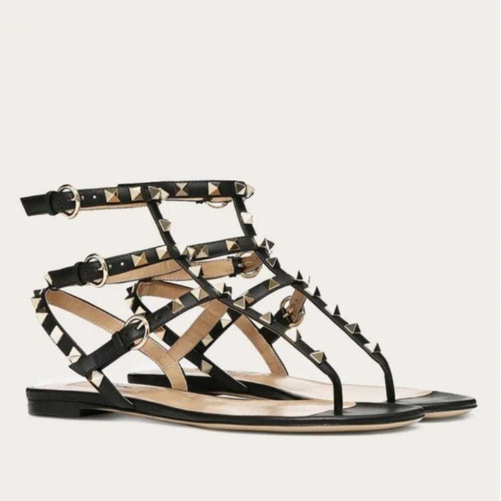 Valentino Garavani Leather sandals - image 4