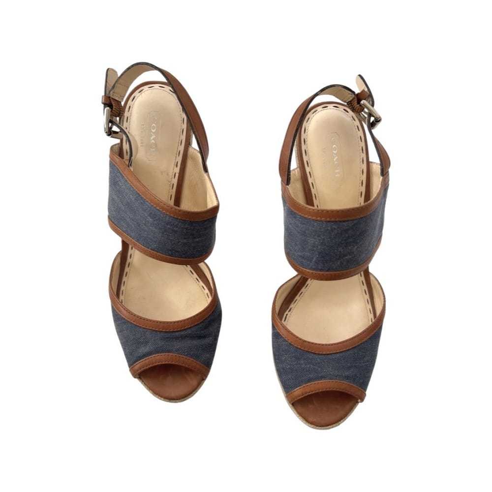 Coach Leather sandals - image 2