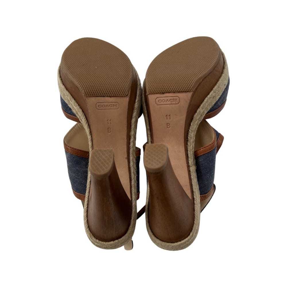 Coach Leather sandals - image 5