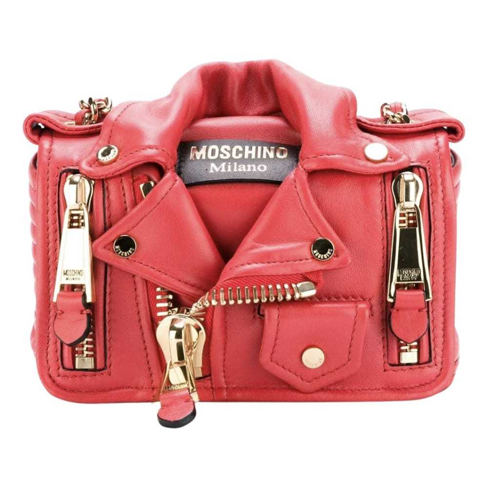 Moschino Biker leather handbag - image 1