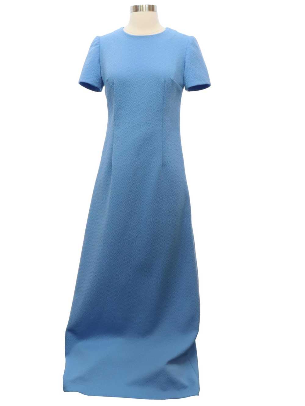 1960's Knit Maxi Dress - image 1