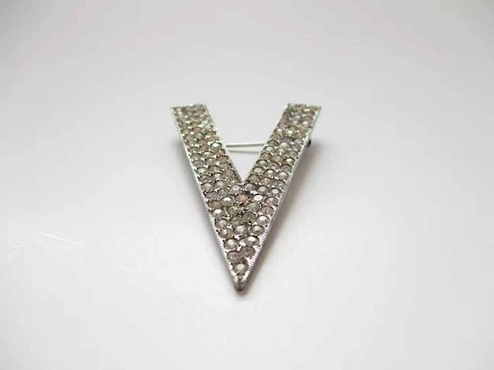 WWII Sweetheart Victory Pin V for Victory UNCAS S… - image 3