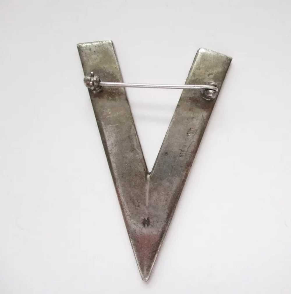 WWII Sweetheart Victory Pin V for Victory UNCAS S… - image 9
