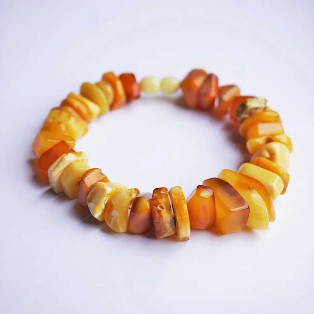 Honey Butterscotch Genuine Baltic Amber Bracelet - image 4