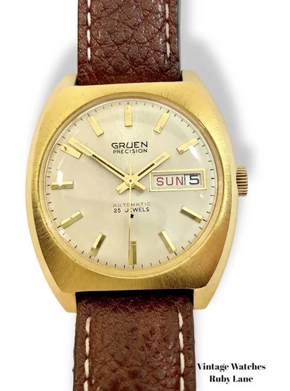 1965 Gruen Swiss Precision Day-Date Automatic - Gem