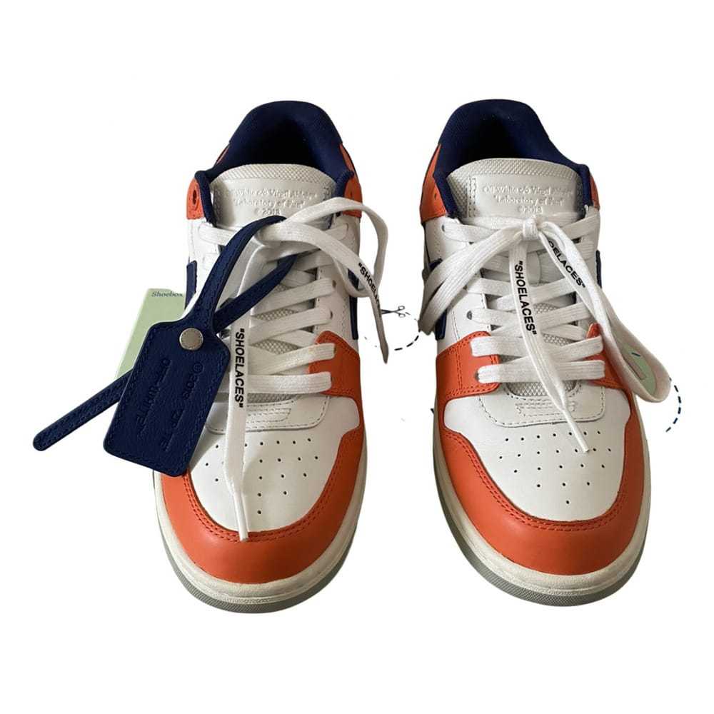 Off-White Leather trainers - image 1