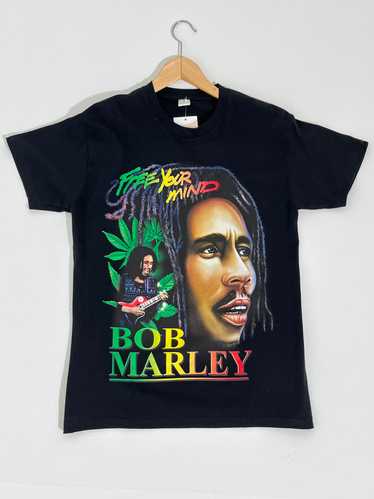 Vintage Bob Marley "Free Your Mind" T-Shirt Sz. M - image 1