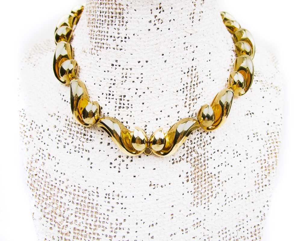 Late-Midcentury 18KT Gold Necklace - image 1