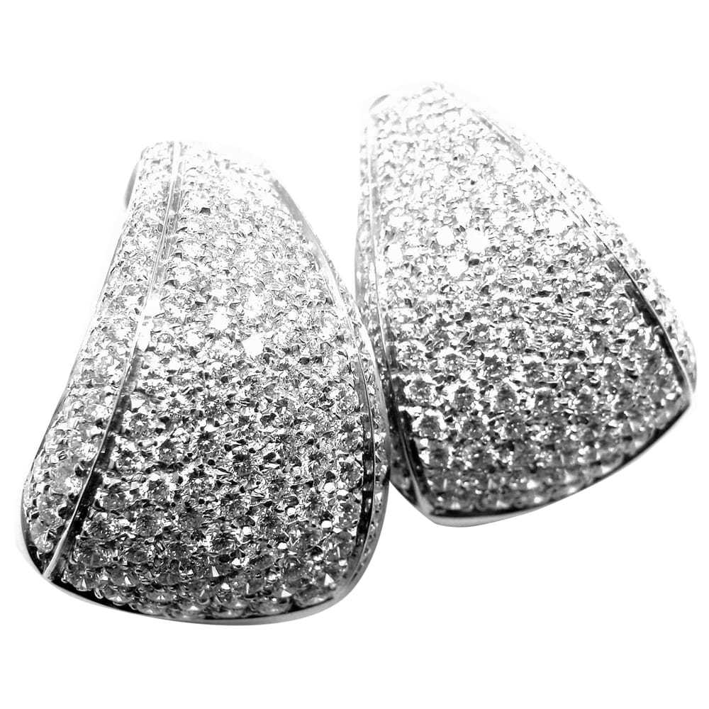 Damiani White gold earrings - image 1