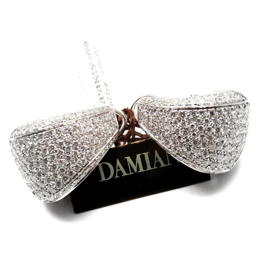 Damiani White gold earrings - image 2