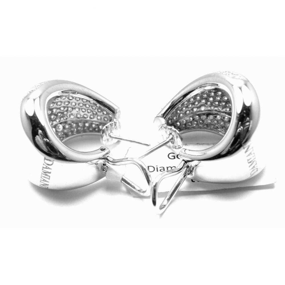 Damiani White gold earrings - image 5