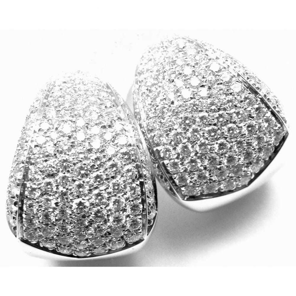 Damiani White gold earrings - image 9