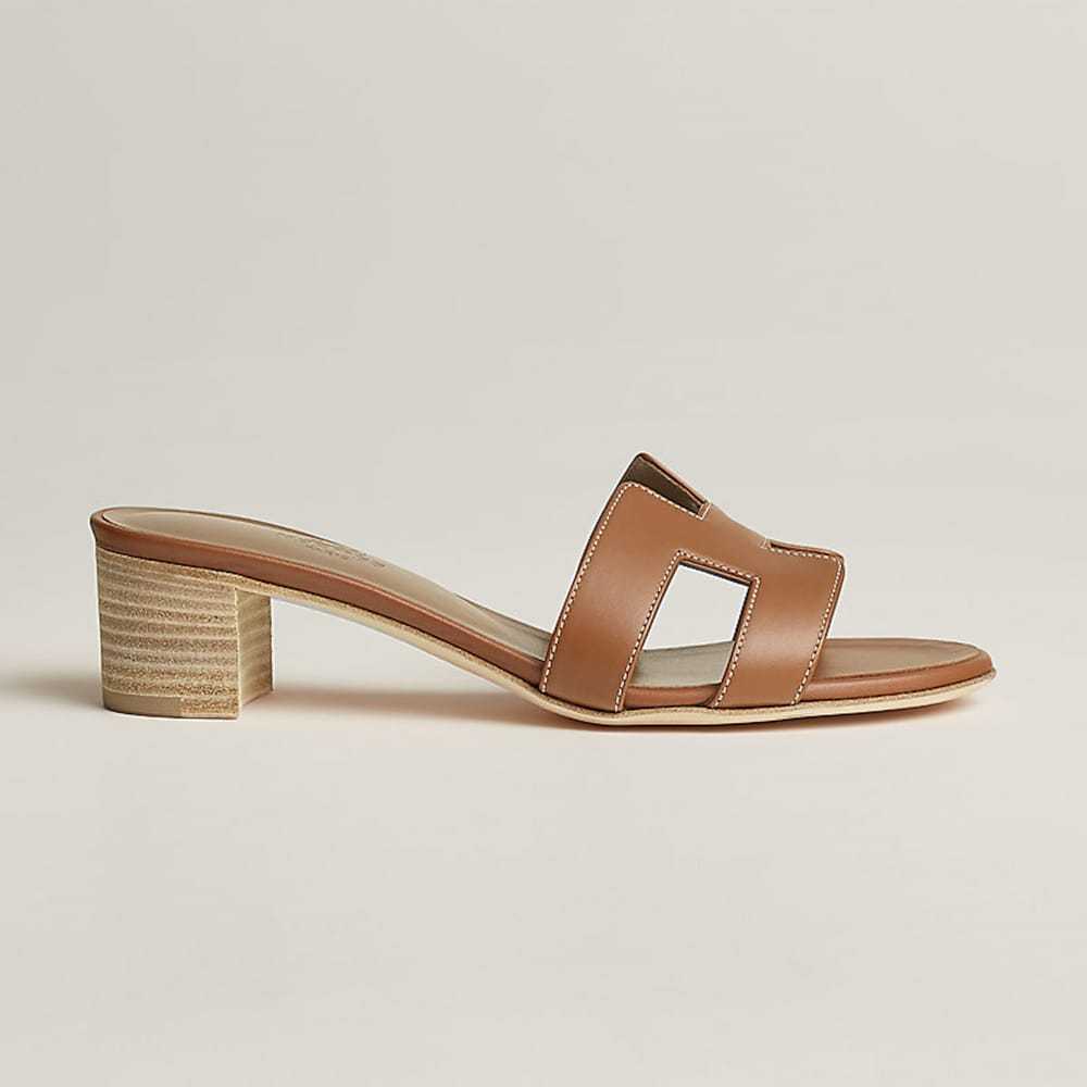 Hermès Leather sandals - image 10