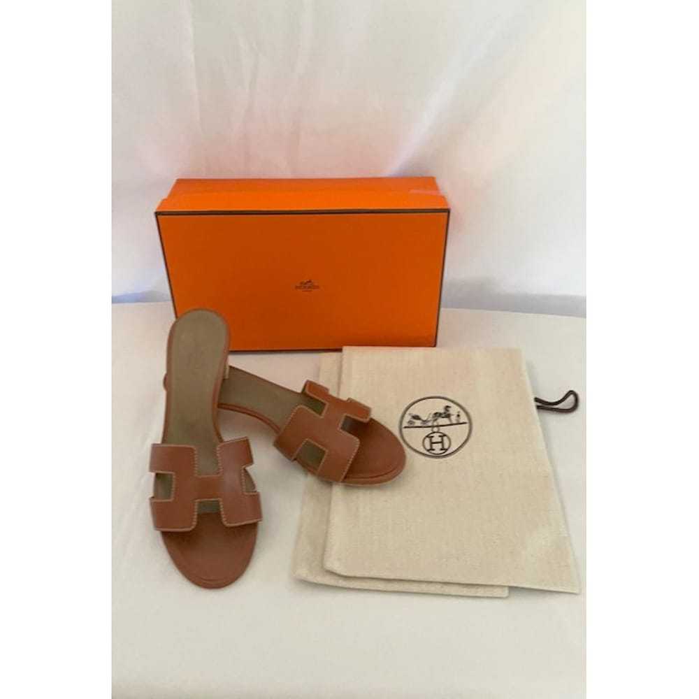 Hermès Leather sandals - image 11