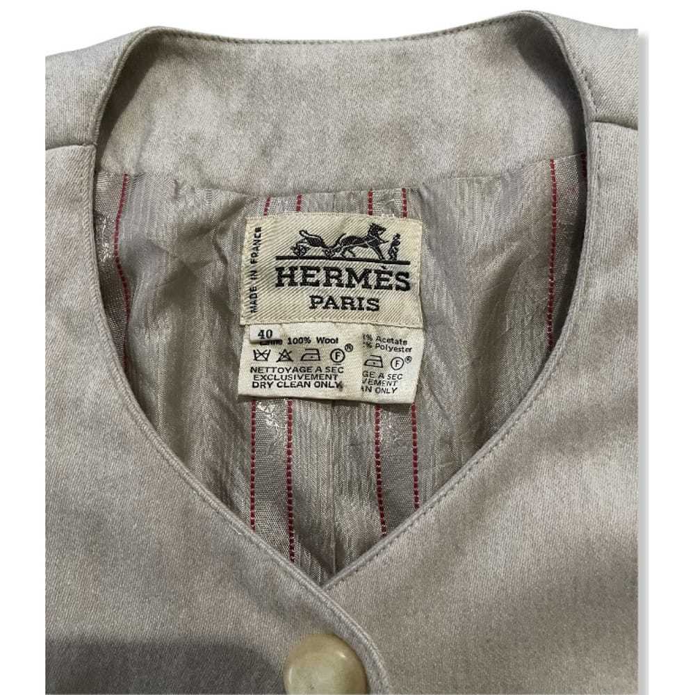 Hermès Wool jacket - image 5