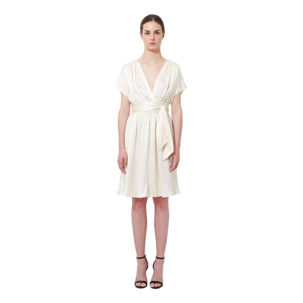 Balenciaga Silk mid-length dress - image 2