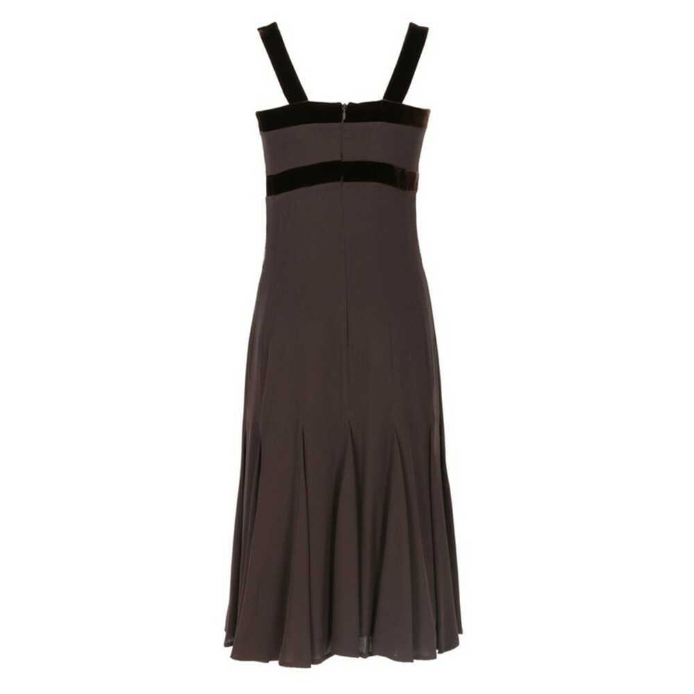 Gianfranco Ferré Dress Silk in Brown - image 3