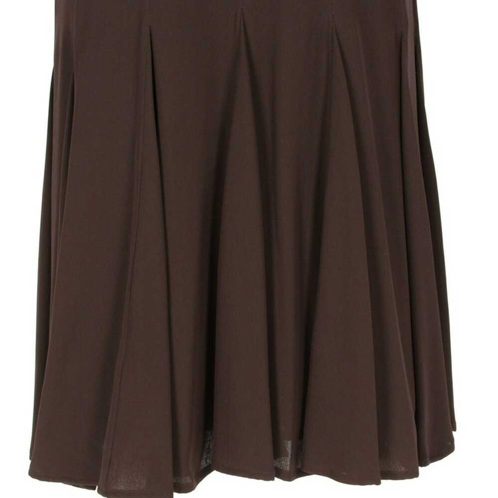 Gianfranco Ferré Dress Silk in Brown - image 7