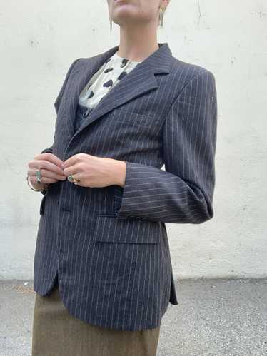 Vintage YSL Yves Saint Laurent Striped Jacket - image 1