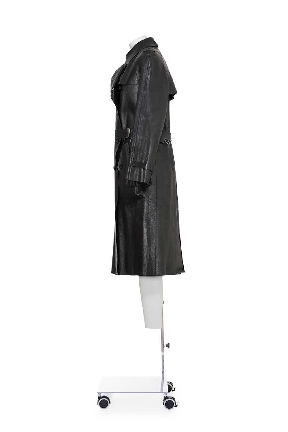 GUCCI BY TOM FORD RARE LEATHER TRENCH COAT - image 2