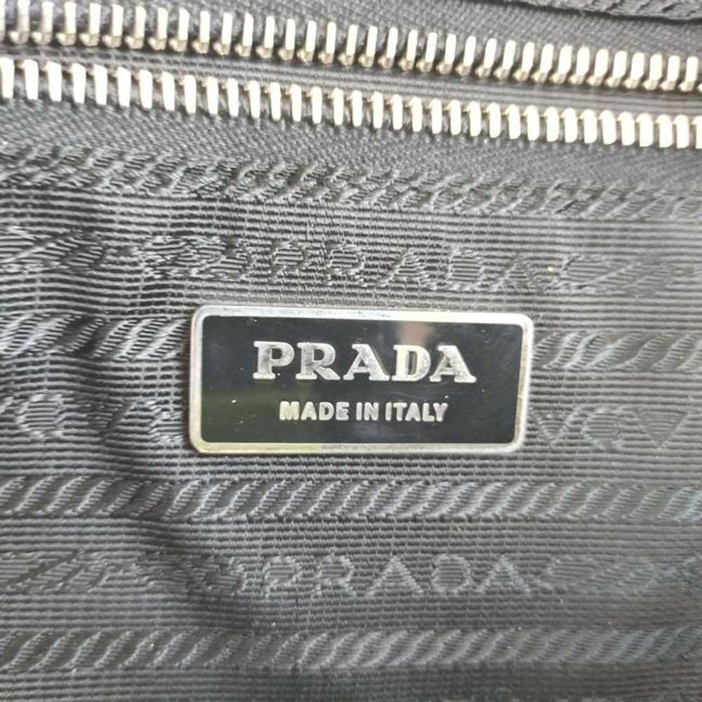 Vintage Prada Black Tessuto 2way Boston Shoulder … - image 4