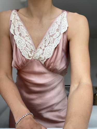1930s Silk Slip Dress